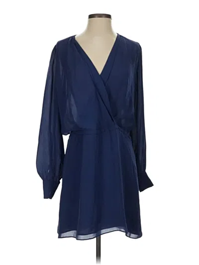 Pre-owned Parker Casual Dress In Blue