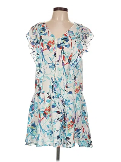 Pre-owned Parker Casual Dress In Blue