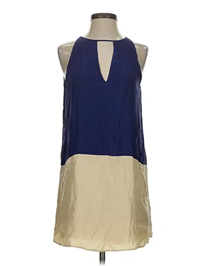 Pre-owned Parker Casual Dress In Blue