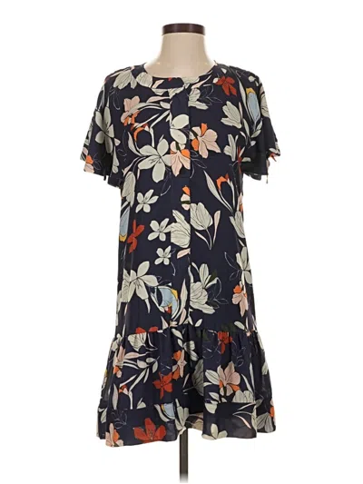 Pre-owned Parker Casual Dress In Blue