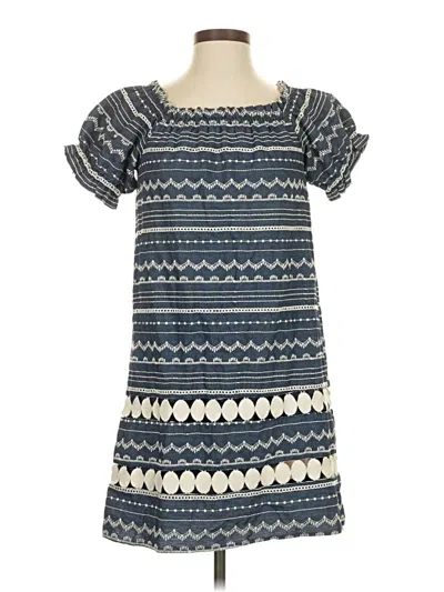 Pre-owned Parker Casual Dress In Blue