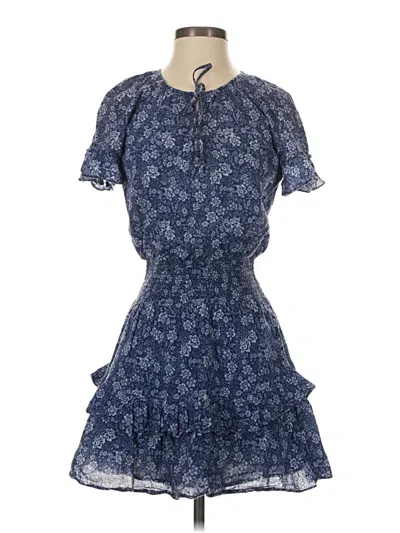 Pre-owned Parker Casual Dress In Blue