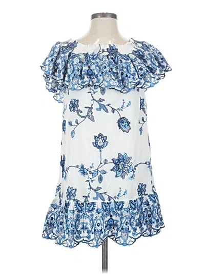 Pre-owned Parker Casual Dress In Blue
