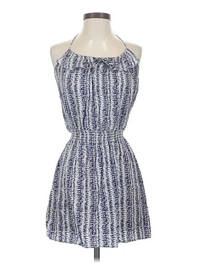 Pre-owned Parker Casual Dress In Blue