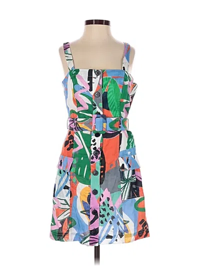 Pre-owned Parker Casual Dress In Blue