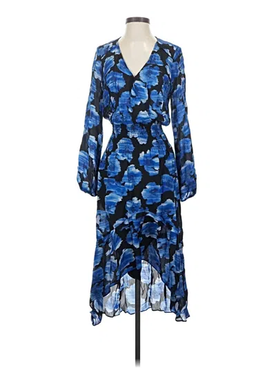Pre-owned Parker Casual Dress In Blue