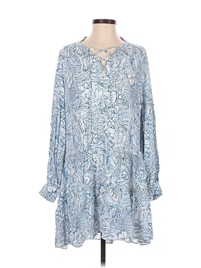 Pre-owned Parker Casual Dress In Blue