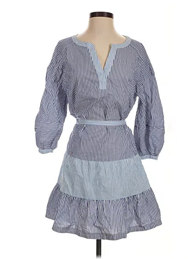 Pre-owned Parker Casual Dress In Blue