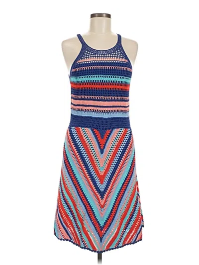 Parker Casual Dress In Blue