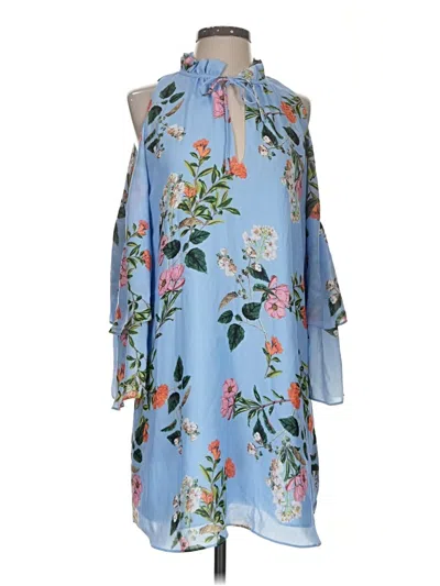 Pre-owned Parker Casual Dress In Blue