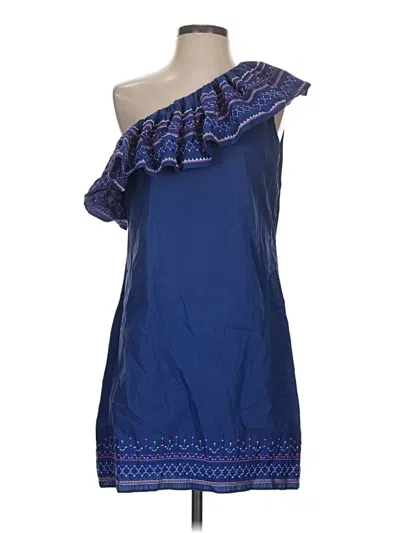 Pre-owned Parker Casual Dress In Blue