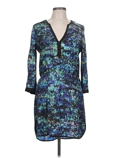 Pre-owned Parker Casual Dress In Blue