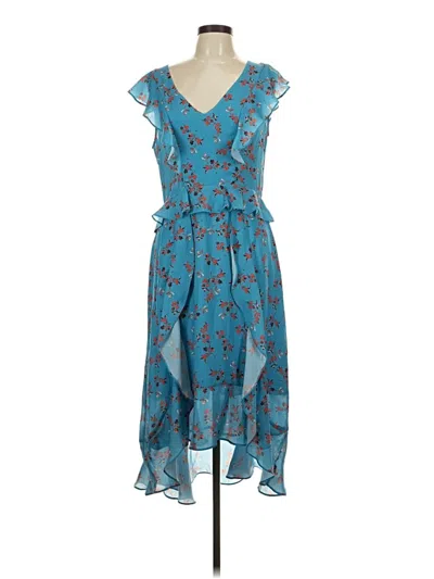 Pre-owned Parker Casual Dress In Blue