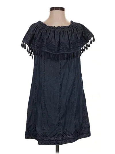 Pre-owned Parker Casual Dress In Blue