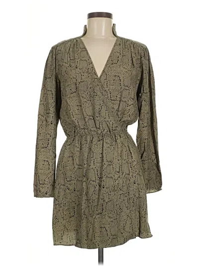Pre-owned Parker Casual Dress In Brown