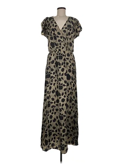 Pre-owned Parker Casual Dress In Brown