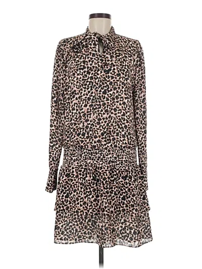 Pre-owned Parker Casual Dress In Brown