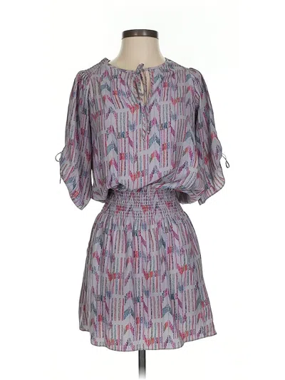 Pre-owned Parker Casual Dress In Gray