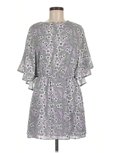 Pre-owned Parker Casual Dress In Gray