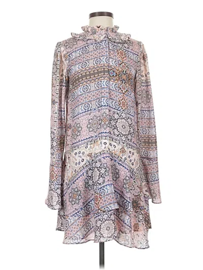 Pre-owned Parker Casual Dress In Gray