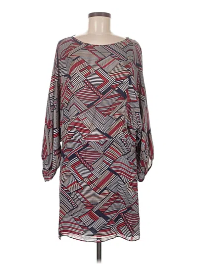 Pre-owned Parker Casual Dress In Gray