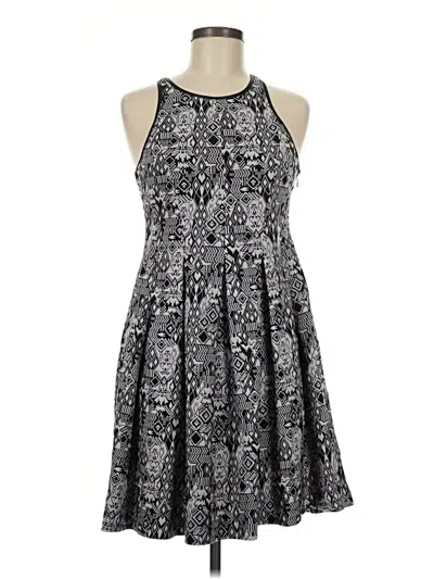 Pre-owned Parker Casual Dress In Gray