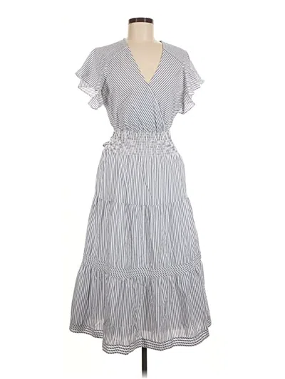 Pre-owned Parker Casual Dress In Gray