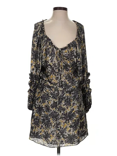 Pre-owned Parker Casual Dress In Gray