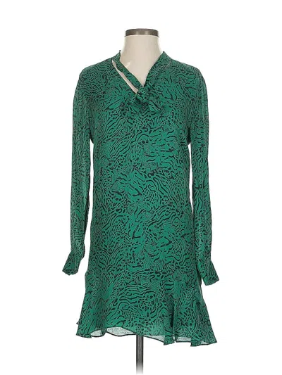 Pre-owned Parker Casual Dress In Green