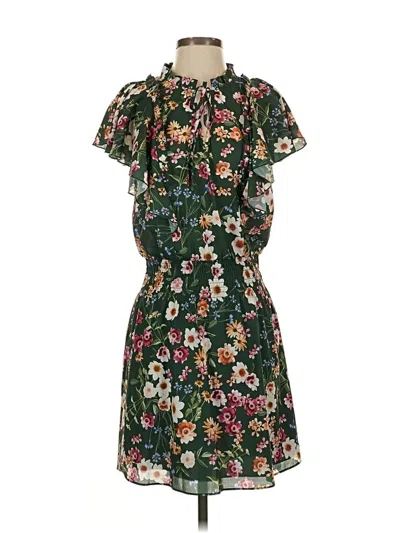 Pre-owned Parker Casual Dress In Green