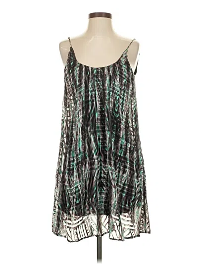 Pre-owned Parker Casual Dress In Green