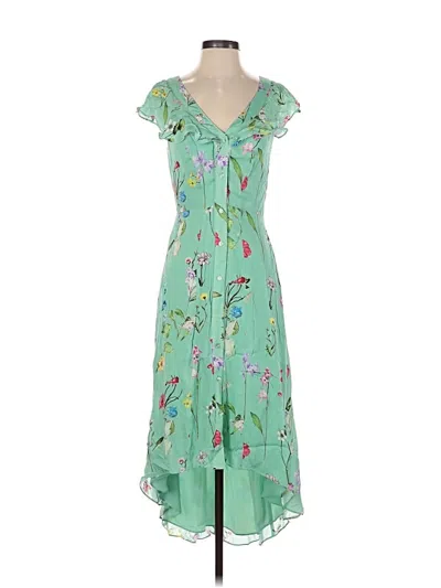 Pre-owned Parker Casual Dress In Green