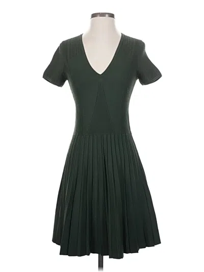 Pre-owned Parker Casual Dress In Green