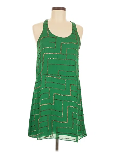 Pre-owned Parker Casual Dress In Green