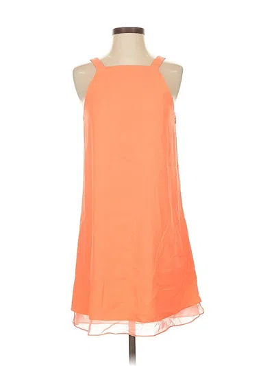 Pre-owned Parker Casual Dress In Orange