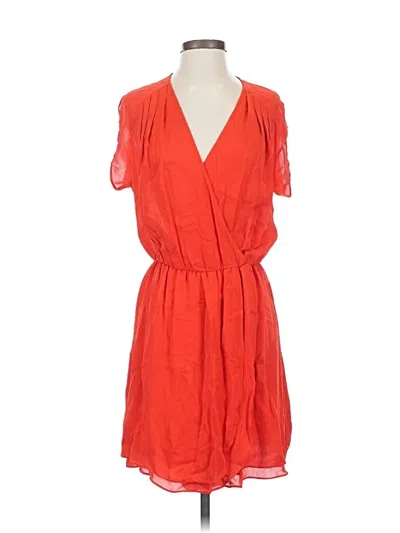 Pre-owned Parker Casual Dress In Orange
