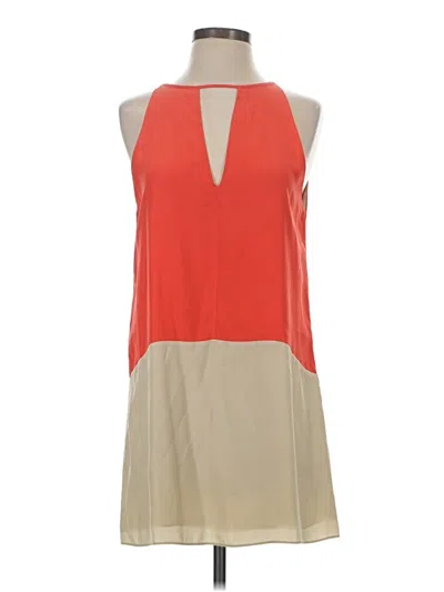 Pre-owned Parker Casual Dress In Orange