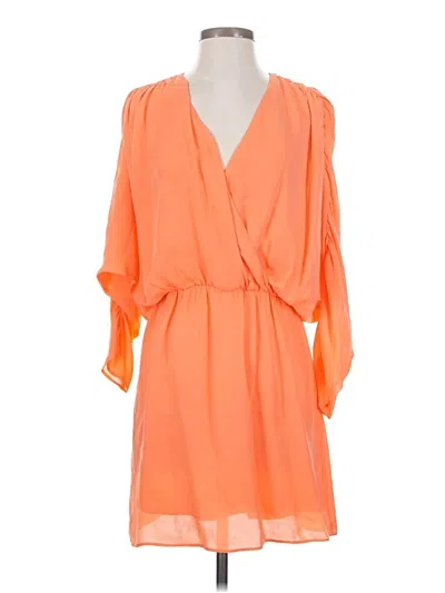 Pre-owned Parker Casual Dress In Orange