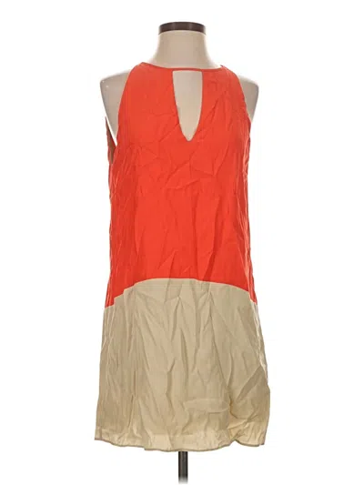 Pre-owned Parker Casual Dress In Orange
