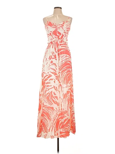 Pre-owned Parker Casual Dress In Orange