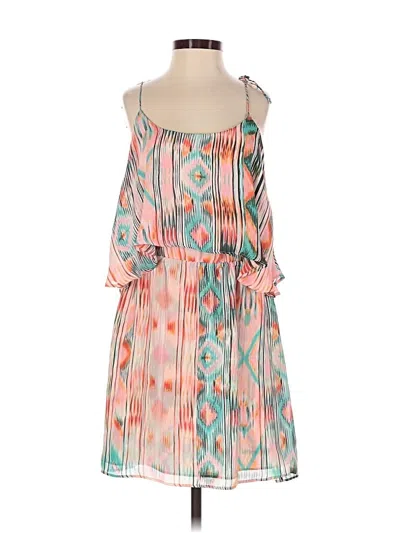 Pre-owned Parker Casual Dress In Pink