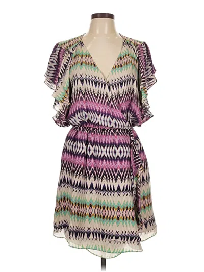 Pre-owned Parker Casual Dress In Purple