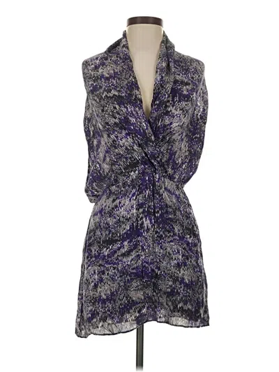 Pre-owned Parker Casual Dress In Purple