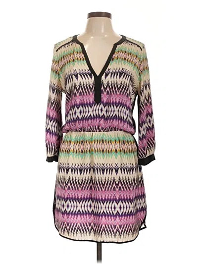 Pre-owned Parker Casual Dress In Purple