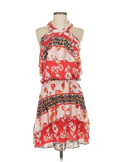 Pre-owned Parker Casual Dress In Red