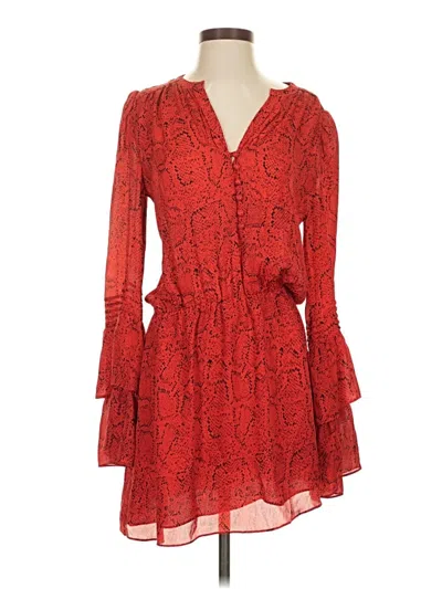 Pre-owned Parker Casual Dress In Red