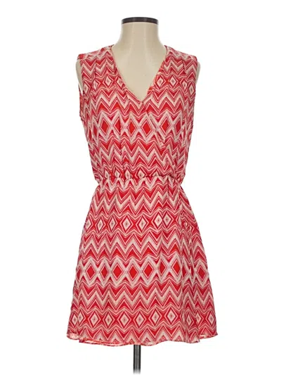 Pre-owned Parker Casual Dress In Red