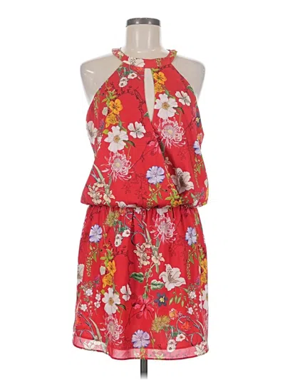 Pre-owned Parker Casual Dress In Red