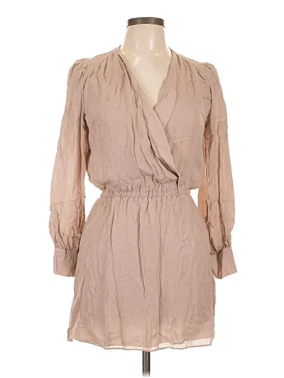 Pre-owned Parker Casual Dress In Tan