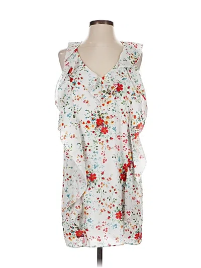 Pre-owned Parker Casual Dress In White